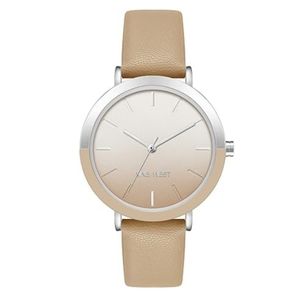Women's New Strap Watch Tan /Silver